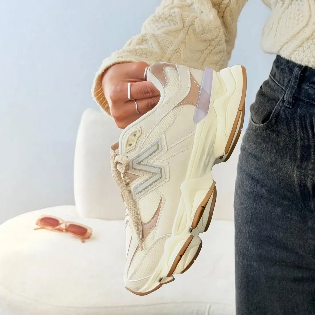 New Balance 9060 off-white